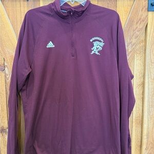 Mississippi State Adidas Maroon Pullover LG